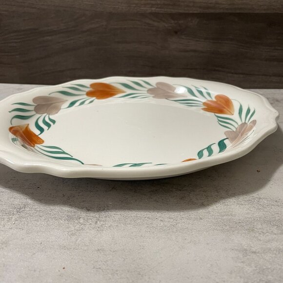 Vintage Syracuse China Chantilly Restaurant Ware 12" x 10.5" Oval Platter c.1950 - Picture 2 of 6